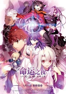 命运之夜——天之杯Ⅰ：恶兆之花 劇場版 Fate/stay night [Heaven's Feel] I. presage flower (2017)海报