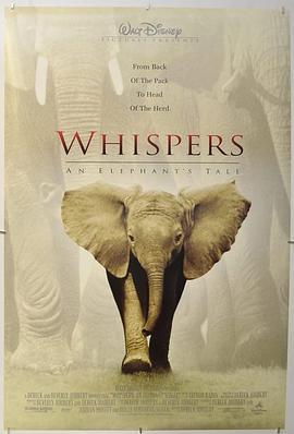 小象的故事 Whispers: An Elephant's Tale (2000)海报