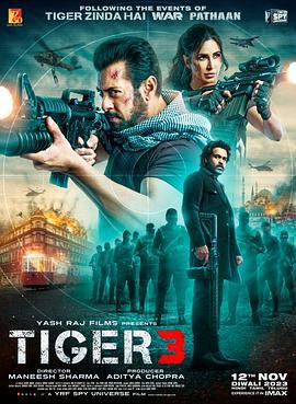猛虎3 Tiger 3 (2023)海报