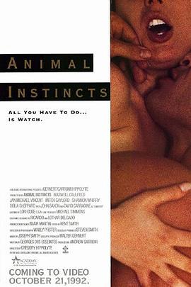动物性本能 Animal Instincts (1992) dvd海报
