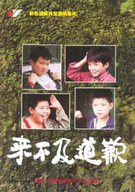 来不及道歉 (1995)海报