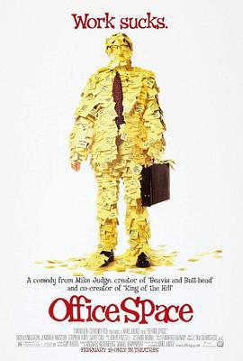 上班一条虫 Office Space (1999)海报