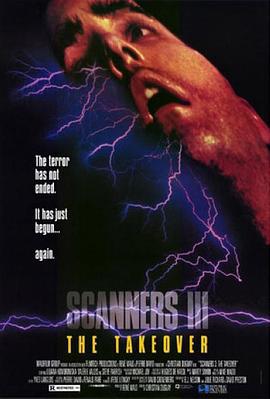 夺命凶灵3:午夜魔瞳 Scanners III: The Takeover (1992)海报