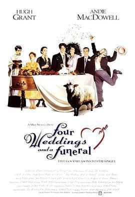 四个婚礼和一个葬礼 Four Weddings and a Funeral (1994)海报