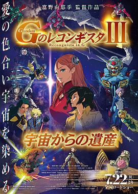 高达 G之复国运动 剧场版III 来自宇宙的遗产 劇場版 Gのレコンギスタ III 宇宙からの遺産 (2021)海报