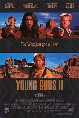 少壮屠龙阵2 Young Guns II (1990)海报