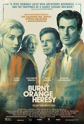 焦橙邪说 The Burnt Orange Heresy (2019)海报