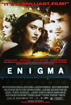 拦截密码战 Enigma (2001)海报