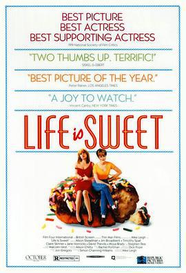 生活是甜蜜的 Life Is Sweet (1990)海报