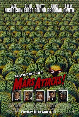 火星人玩转地球 Mars Attacks! (1996)海报