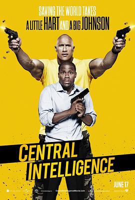乌龙特工 Central Intelligence (2016)海报