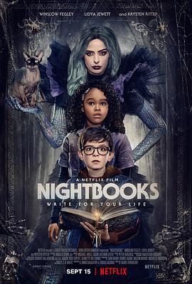 夜读惊魂 Nightbooks (2021)海报