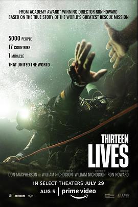 13条命 Thirteen Lives (2022)海报