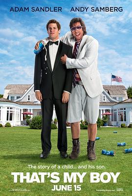爸爸的好儿子 That's My Boy (2012)海报