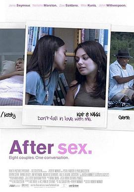 性爱之后 After Sex (2007)海报