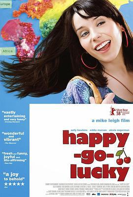 无忧无虑 Happy-Go-Lucky (2008)海报