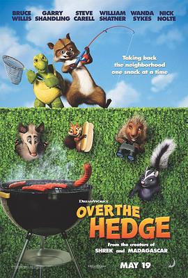 篱笆墙外 Over the Hedge (2006)海报
