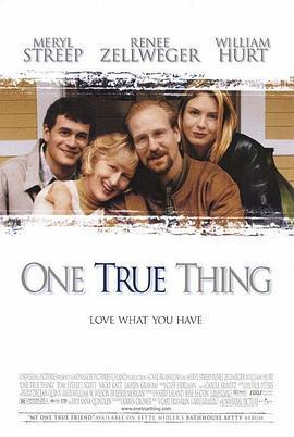 亲情无价 One True Thing (1998)海报