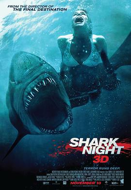 鲨鱼惊魂夜 Shark Night 3D (2011)海报