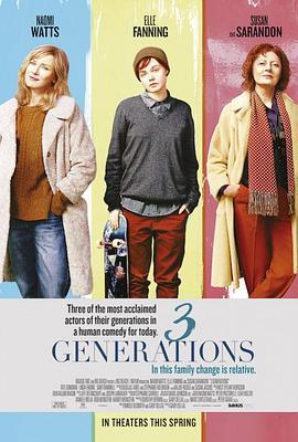 三代人 3 Generations (2015)海报