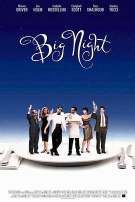 狂宴 Big Night (1996)海报