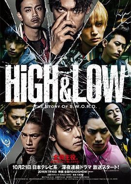 热血街区 HiGH&LOW-THE STORY OF S.W.O.R.D.- (2015)海报