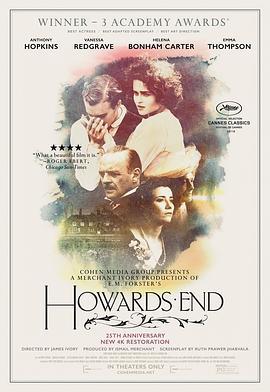 霍华德庄园 Howards End (1992)海报