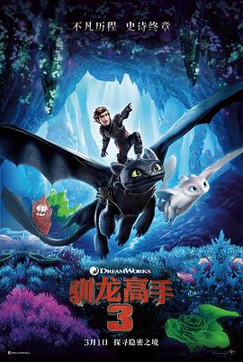 驯龙高手3 How to Train Your Dragon: The Hidden World (2019)海报